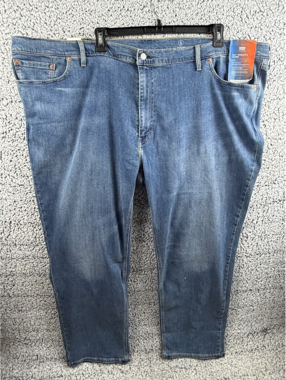 Levi's 541 Athletic Taper Men's Jeans 56x34 Blue Stretch Big Tall NWT